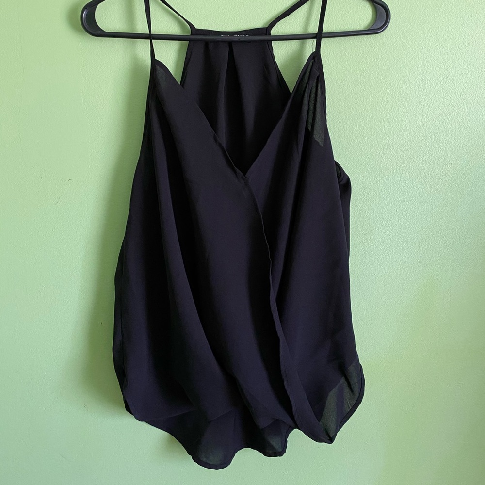 Black Sleeveless Top